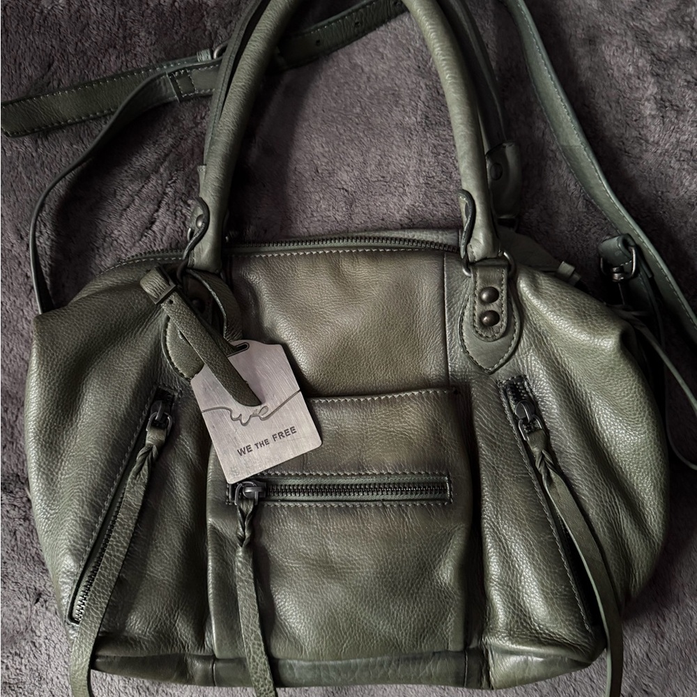 Free People Baby Emerson Secret Sage Tote - Picture 3 of 5